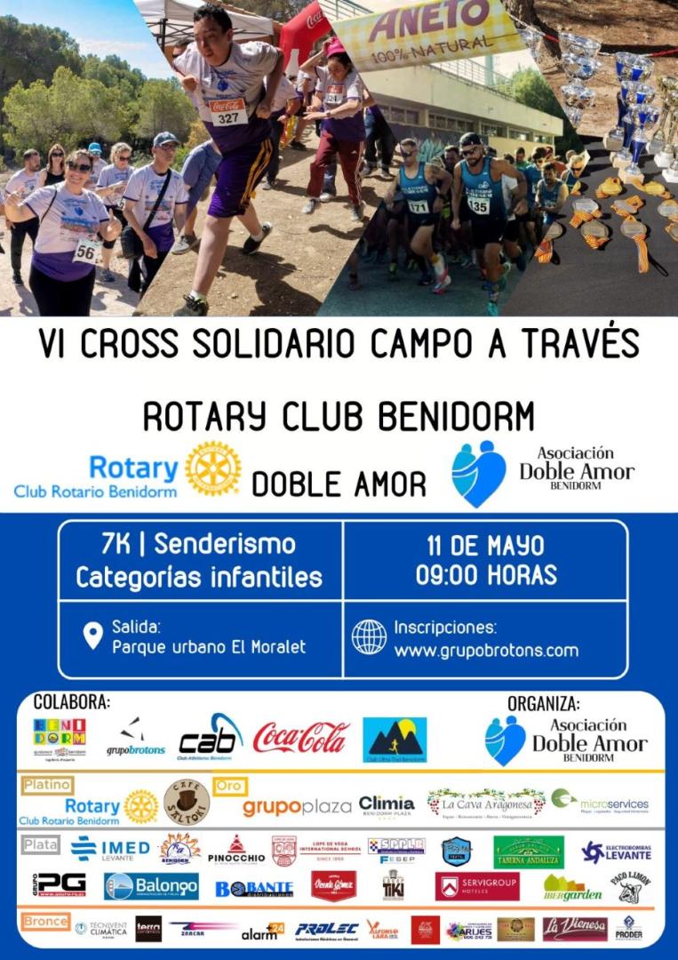 IMAGEN CORREDORES CROSS SOLIDARIO DOBLE AMOR